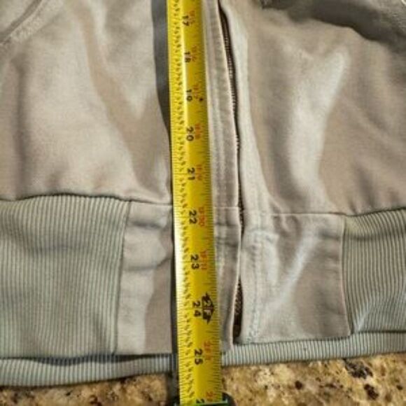 Carhartt Quilted Zip Up Workwear Jacket medium 8/10 Women’s Baby Blue Rare - Picture 9 of 11